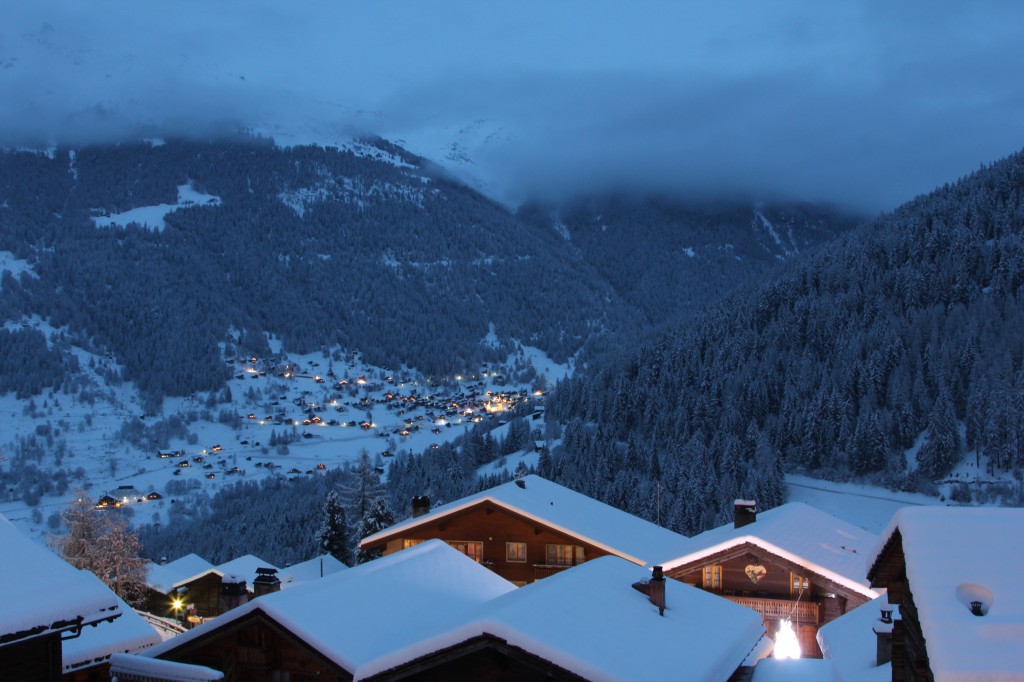 Der Schnee ist da und die Temperaturen sind jetzt auch winterlich geworden.