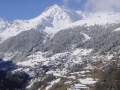 Grimentz von Ayer gesehen